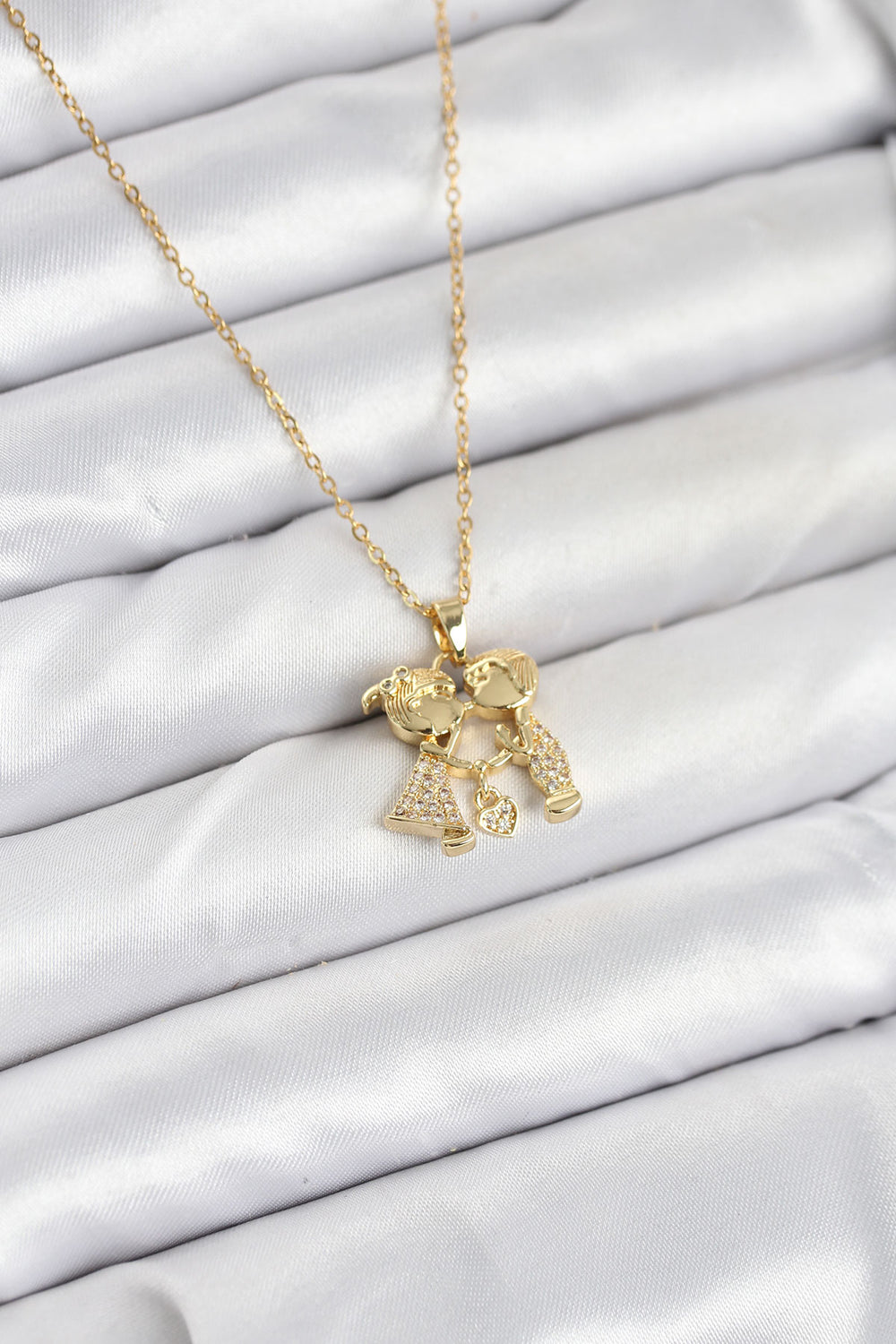316L Çelik Zincir Gold Renk Erkek Kız Model Kadın Kolye TG27BKO10617