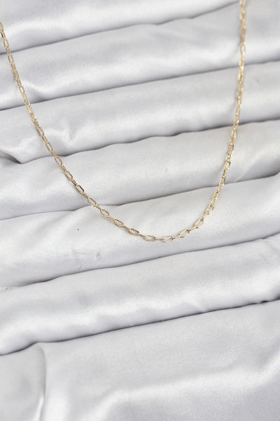 CM 14K Gold Renk Ataç Zincir Model 60 cm Kadın Kolye TG27BKO10934