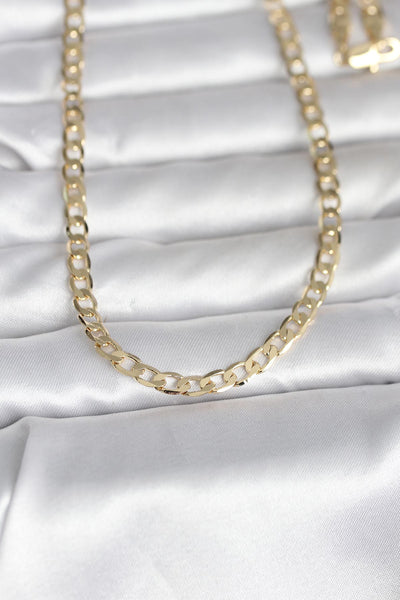 CM 14K Gold Renk Kalın Zincir Model 60 cm Kadın Kolye TG27BKO10998