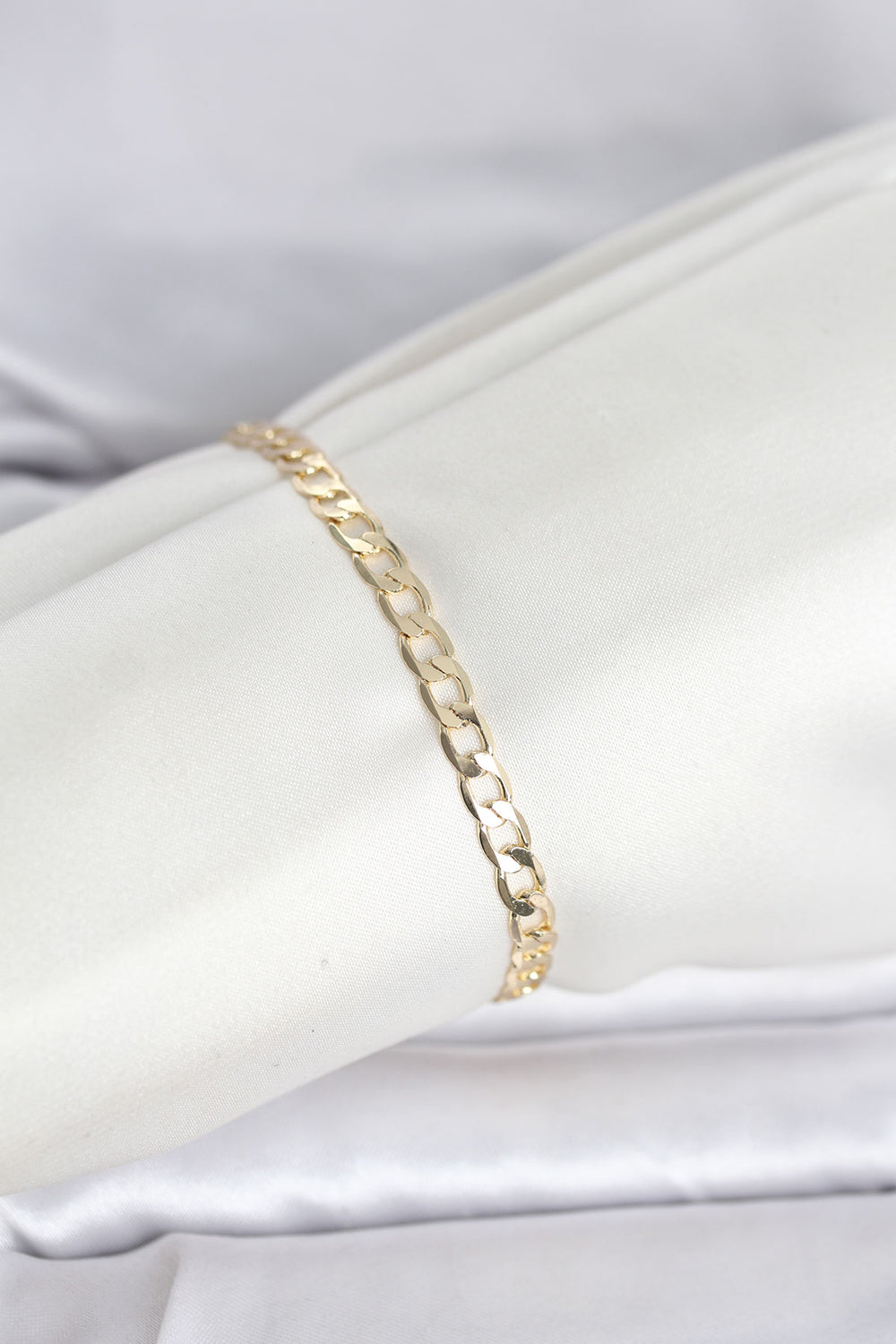 CM 14K Gold Renk Halka Zincir Model Kadın Bileklik TG27BB8287