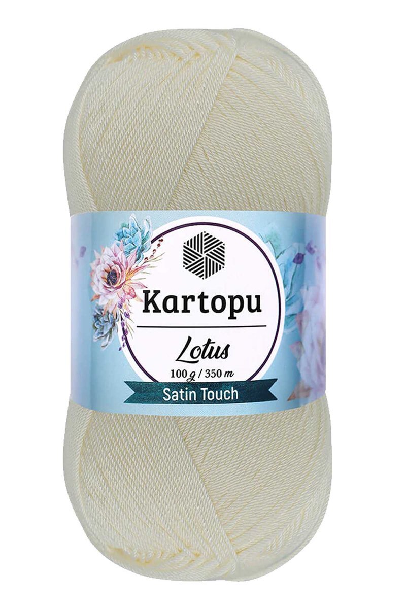 Lotus Bikini Büstiyer Bluz Örgü İpi K019 Ekru