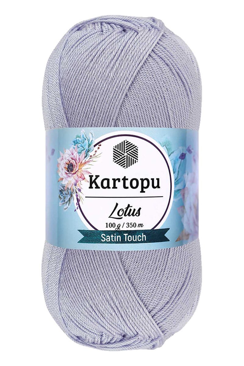 Lotus Bikini Büstiyer Bluz Örgü İpi K714 Gri