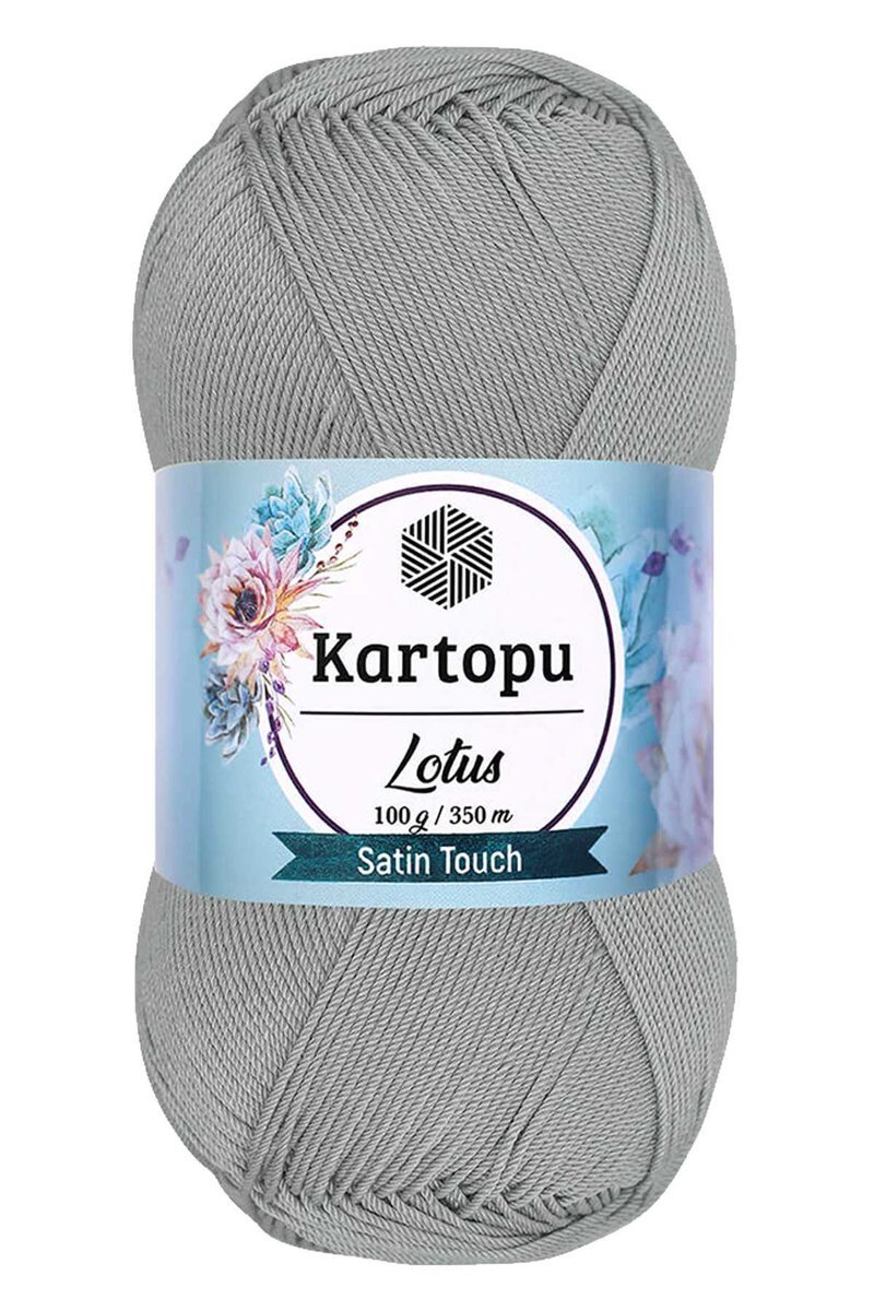 Lotus Bikini Büstiyer Bluz Örgü İpi K941 Açık Gri