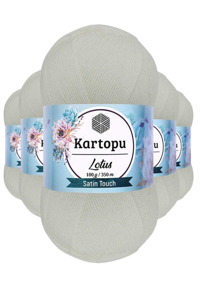 5 Adet Lotus Bikini Büstiyer Bluz Örgü İpi K010 Beyaz