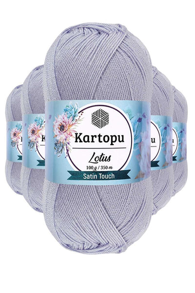 5 Adet Lotus Bikini Büstiyer Bluz Örgü İpi K714 Gri