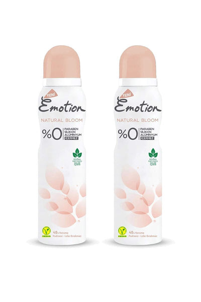 2 Adet Natural Bloom Kadın Deodorant Sprey 150 ml