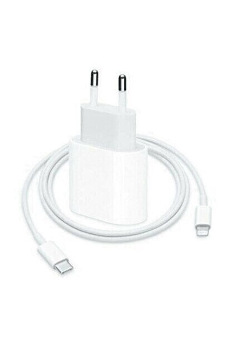 Yeni Nesil Type-C To Lightning İphone 7 8 X 11 12 Uyumlu 20W Hızlı Şarj Adaptörü ve Kablosu