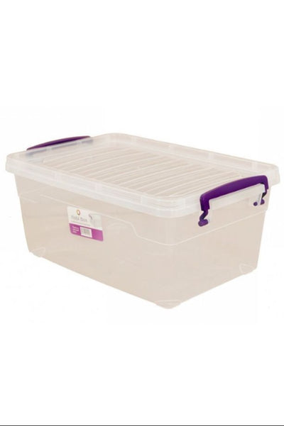Şeffaf Çok Amaçlı 30 Lt Dikdörtgen Saklama Kabı 48x32x29 - 82113
