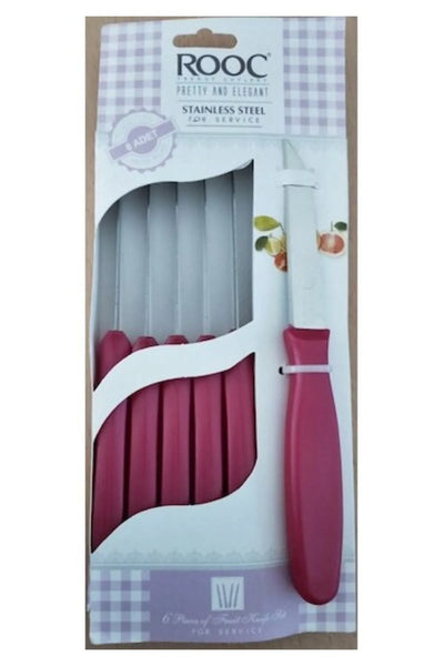 Prety 6'lı Meyve Bıçak Seti - MYV-06