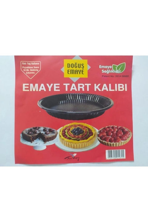 Emaye Tart Turta Kalıbı - GVN018