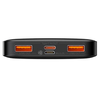 Baseus Bipow 20W Hızlı Şarj 10000 mAh LED Göstergeli Powerbank
