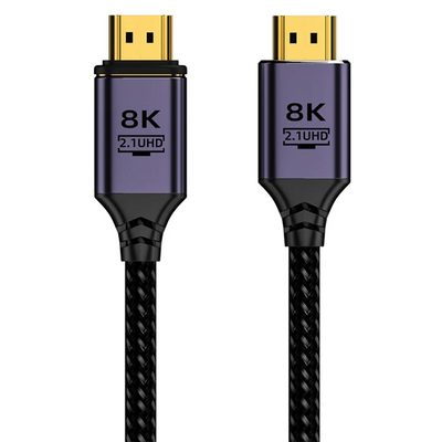 Ally Hdmı to Hdmı 8K HD 2.1UHD Mıknatıs Başlıklı Kablo 1 Metre