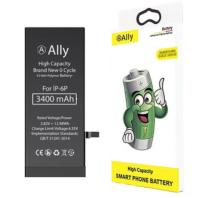 Ally iPhone 6 Plus 3400 Mah Yüksek Kapasiteli Pil Batarya