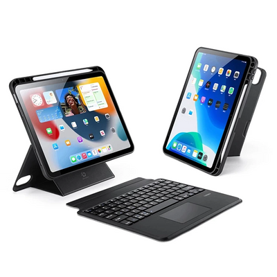 Dux Ducis iPad 10(2022) DK Series Kablosuz Bluetooth Klavye Touchpad Kılıf