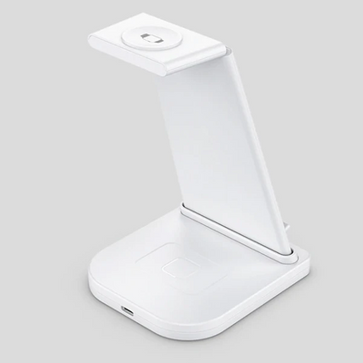 Ally 15W 3in1 Şarj Standı Wireless Kablosuz Şarj iPhone+iWatch+AirPods YM-UD21
