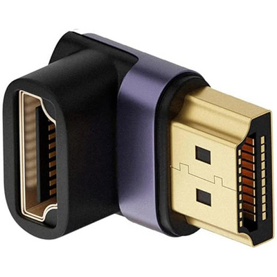 Ally Hdmı To Hdmı 8K 2.1UHD 90 Derece Mıknatıs Başlıklı Çevirici Otg Adaptör