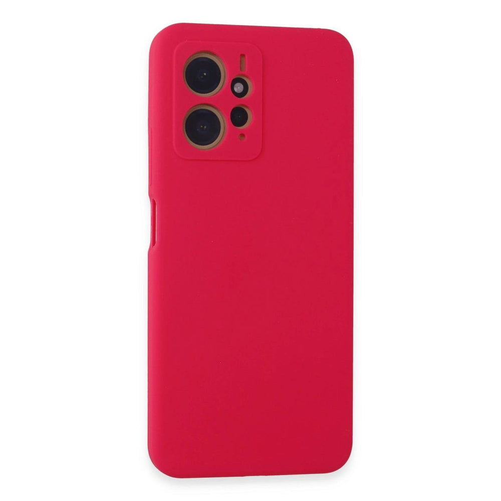Xiaomi Redmi Note 12 4g Kılıf Nano İçi Kadife Silikon - Pembe