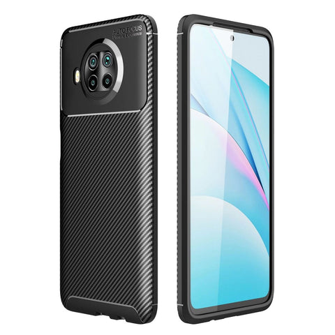 Xiaomi Mi 10t Lite Kılıf Auto Focus Karbon Kapak