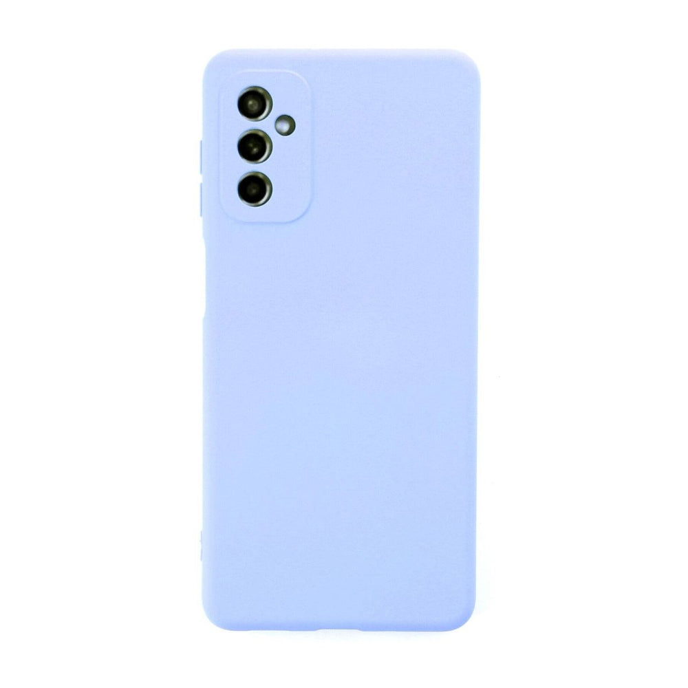 Samsung Galaxy M52 5g Kılıf Nano İçi Kadife Silikon - Lila