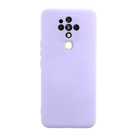 Tecno Camon 16 Kılıf Nano İçi Kadife Silikon - Lila