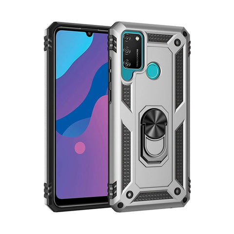 Huawei Y6p Kılıf Sofya Yüzüklü Silikon Kapak