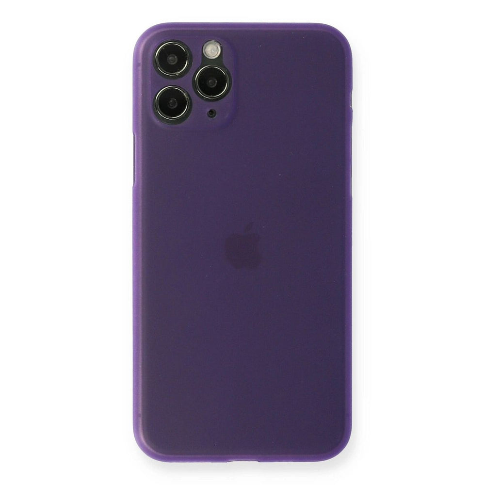 Apple İphone 11 Pro Kılıf Pp Ultra İnce Kapak - Mor