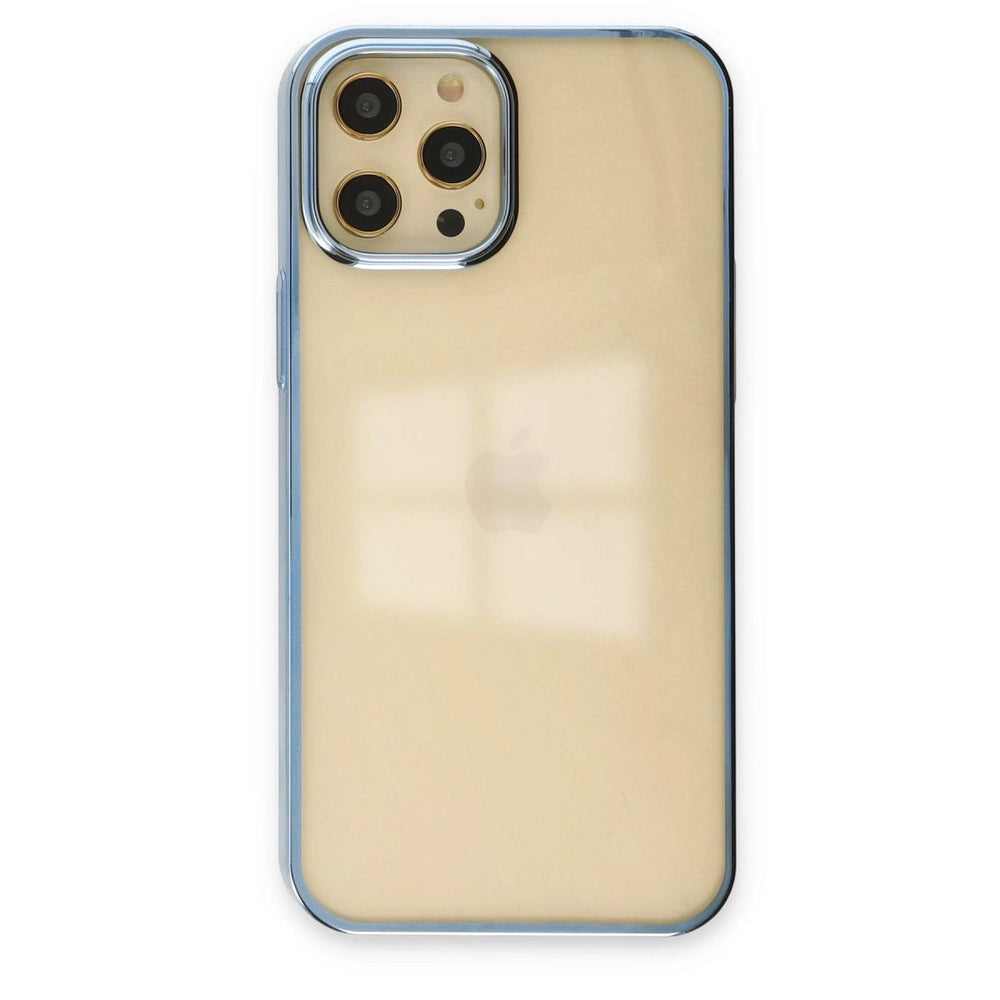 Apple İphone 12 Pro Max Kılıf Element Silikon - Mavi