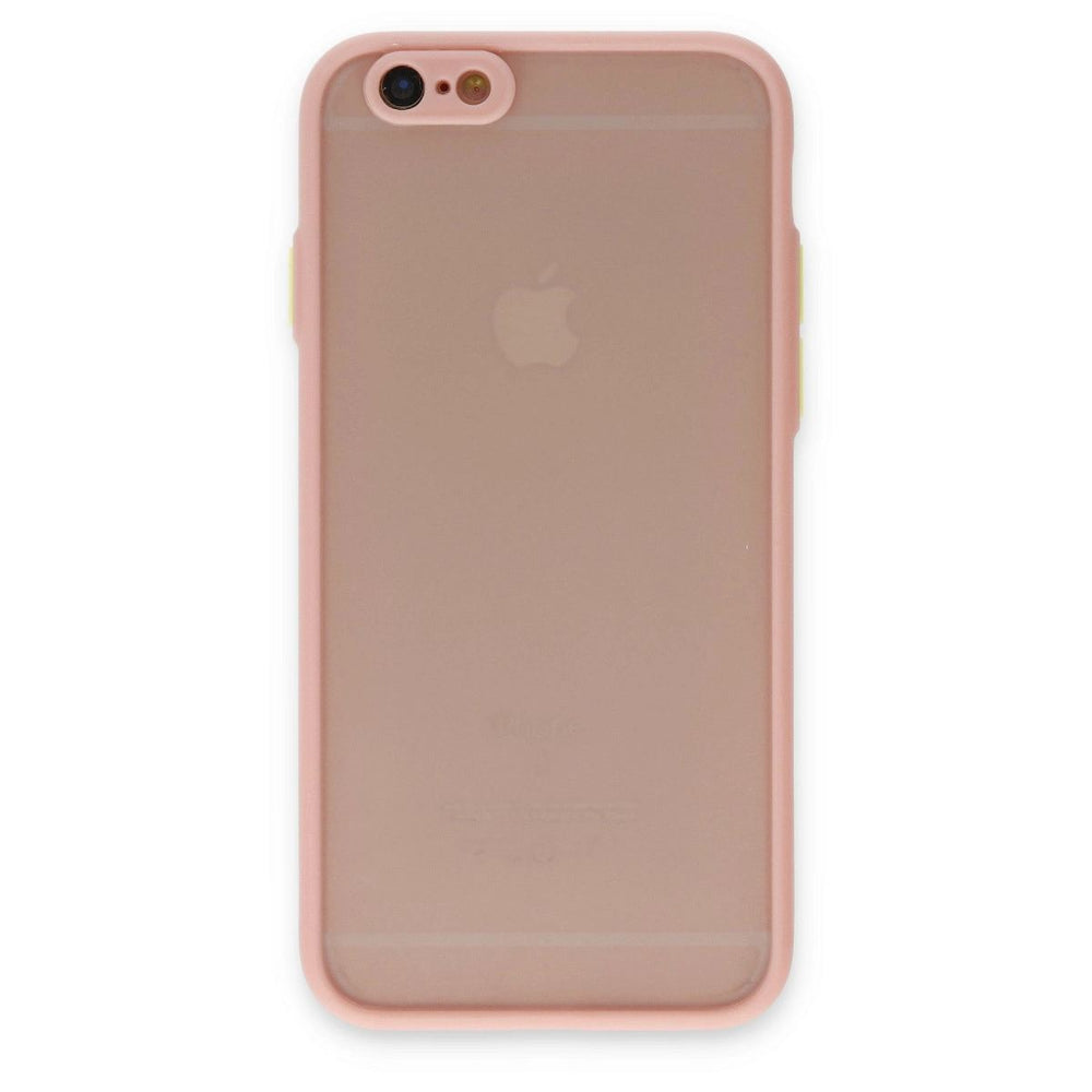 Apple İphone 6 Kılıf Montreal Silikon Kapak - Pembe