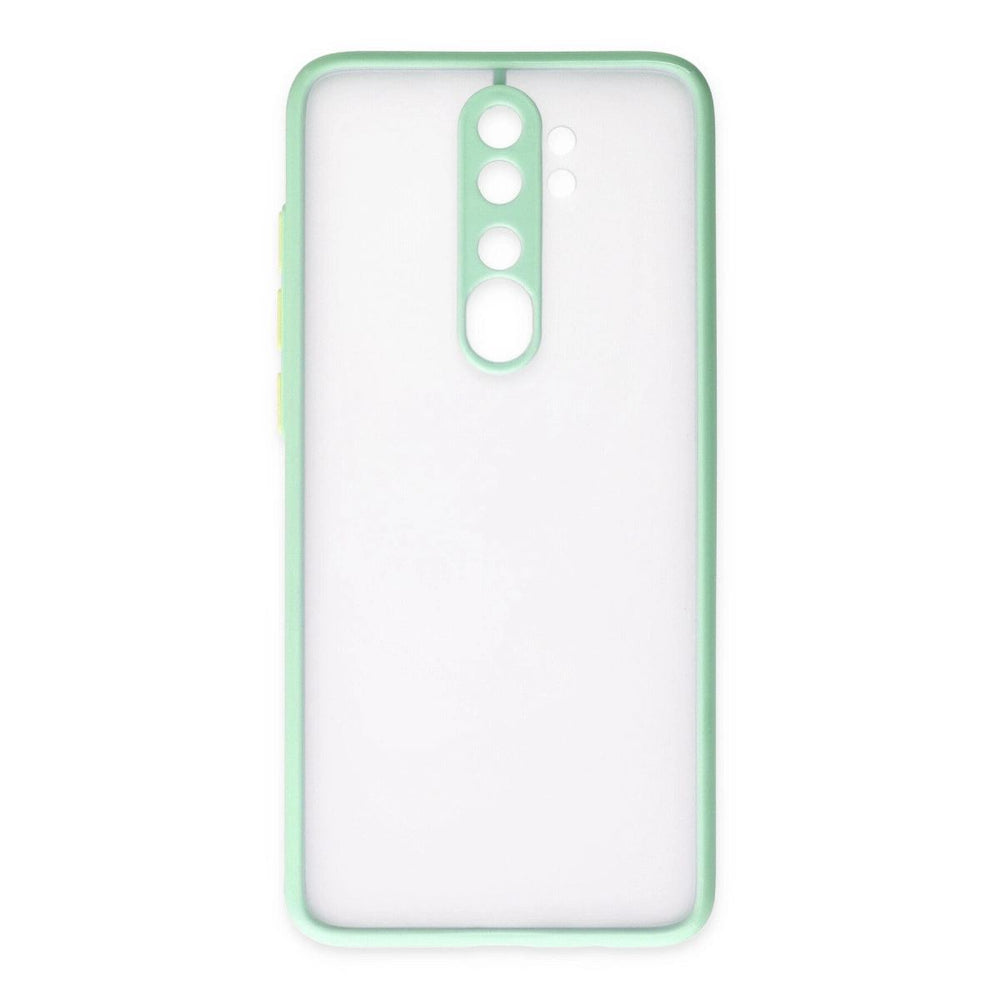 Xiaomi Redmi Note 8 Pro Kılıf Montreal Silikon Kapak - Turkuaz