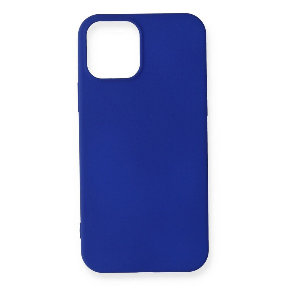 Apple İphone 12 Mini Kılıf First Silikon - Lacivert