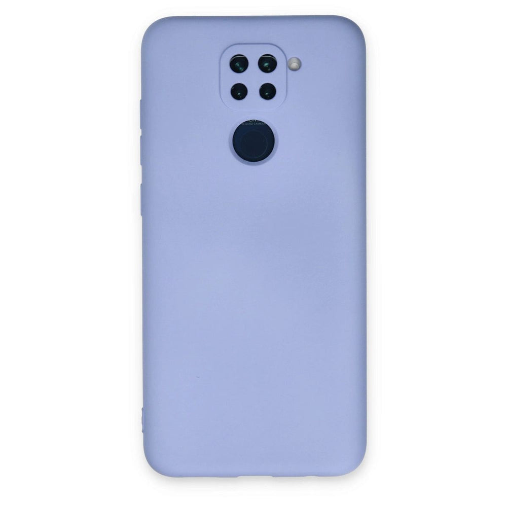 Xiaomi Redmi Note 9 Kılıf Nano İçi Kadife Silikon - Lila