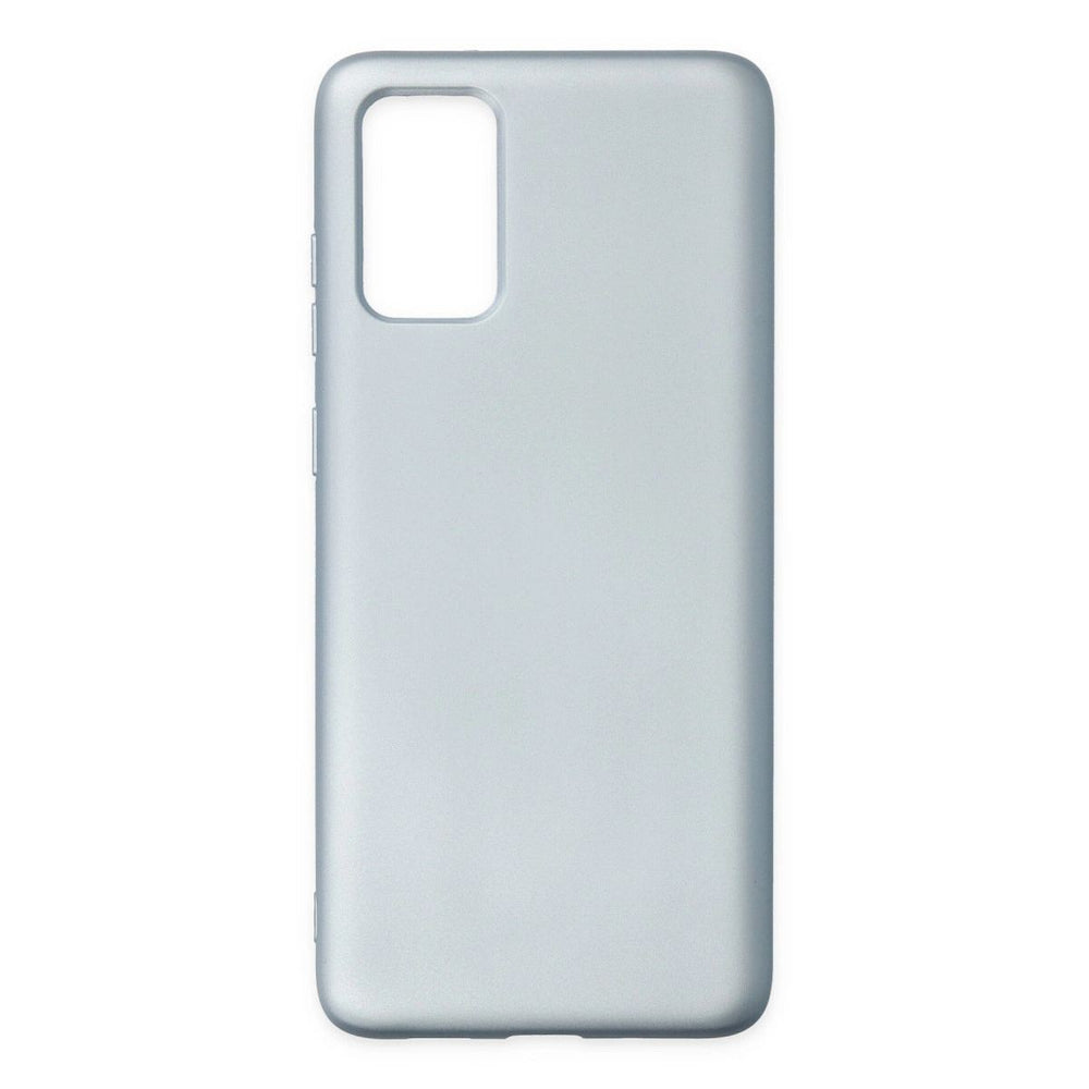 Samsung Galaxy S20 Plus Kılıf Nano İçi Kadife Silikon - Sky Blue