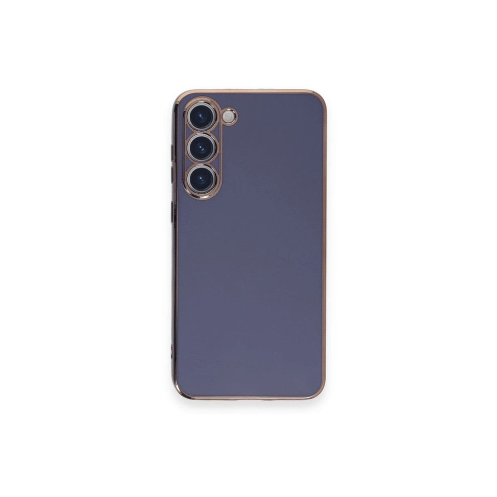 Samsung Galaxy S23 Plus Kılıf Volet Silikon - Mavi