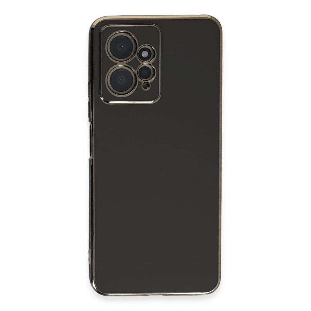 Xiaomi Redmi Note 12 4g Kılıf Volet Silikon - Siyah