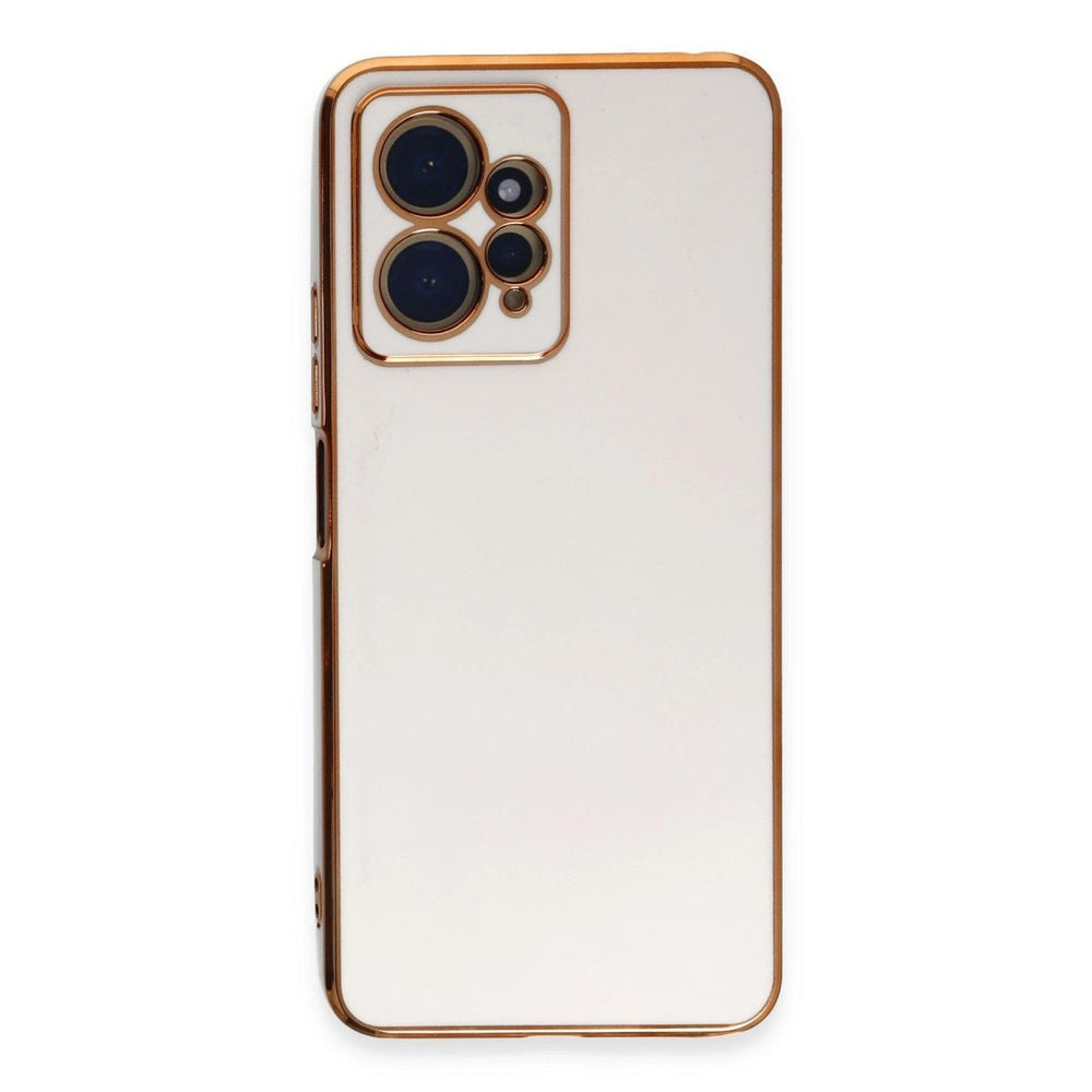Xiaomi Redmi Note 12 4g Kılıf Volet Silikon - Beyaz