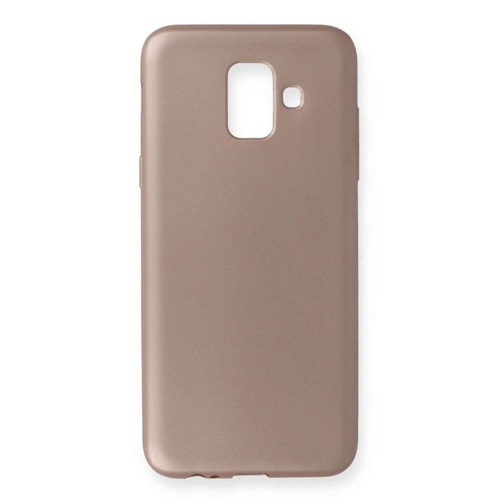 Samsung Galaxy A6 2018 Kılıf First Silikon - Rose Gold