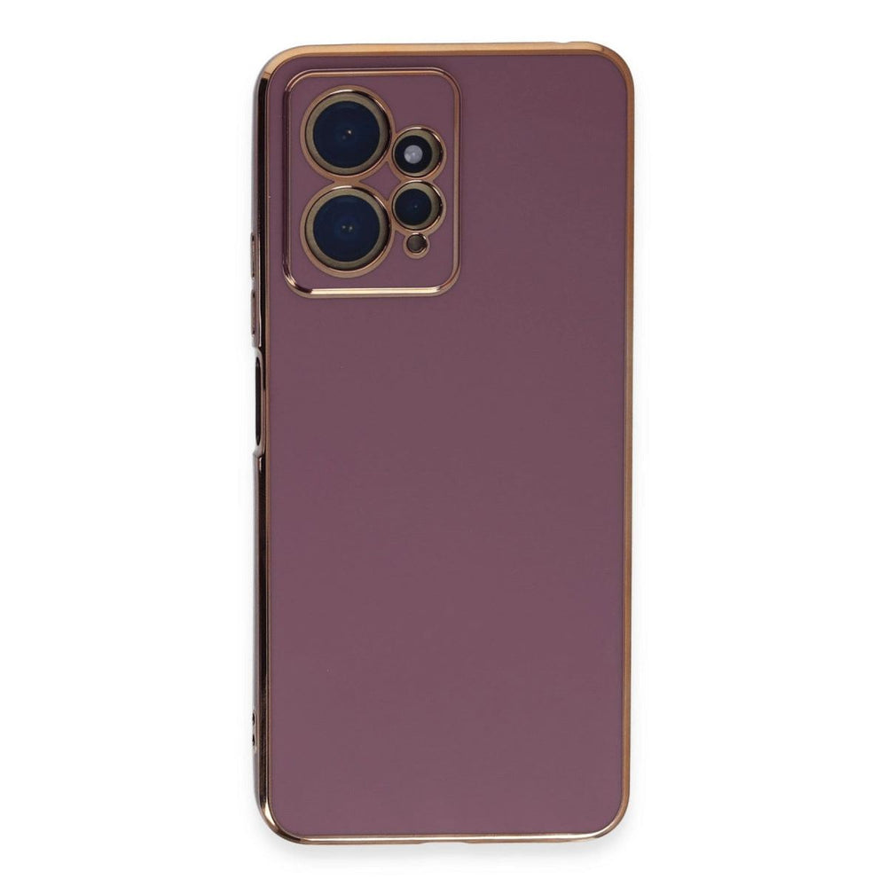 Xiaomi Redmi Note 12 4g Kılıf Volet Silikon - Mor