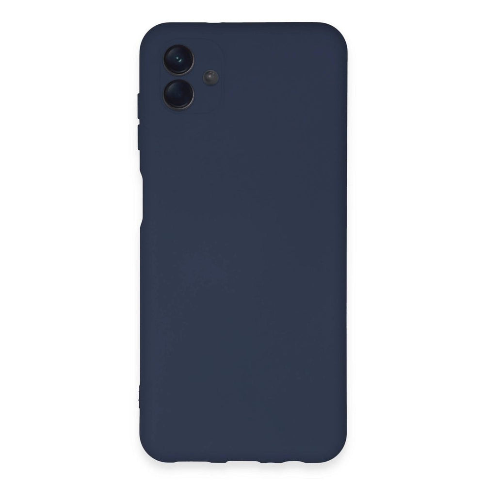 Samsung Galaxy A04e Kılıf Nano İçi Kadife Silikon - Lacivert