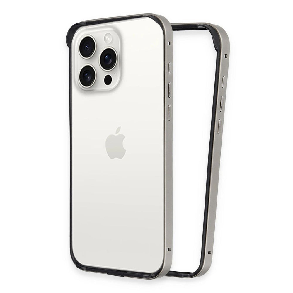 Joko Apple İphone 15 Pro Land Bumper Koruma Kapak - Titan Gri