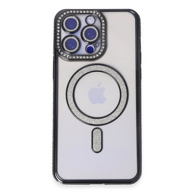 Apple İphone 14 Pro Kılıf Joke Simli Magneticsafe Kılıf