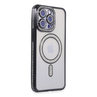 Apple İphone 14 Pro Max Kılıf Joke Simli Magneticsafe Kılıf