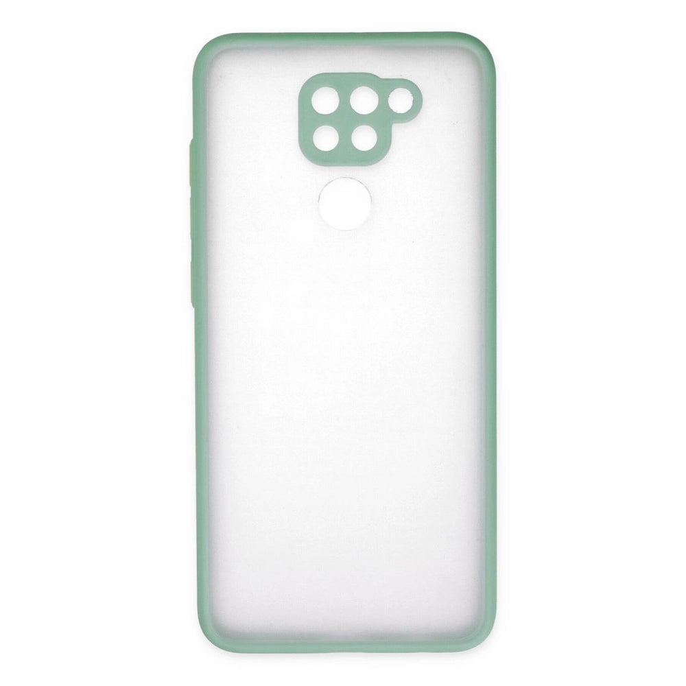 Xiaomi Redmi Note 9 Kılıf Montreal Silikon Kapak - Turkuaz