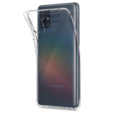 Samsung Galaxy A51 Kılıf Lüx Şeffaf Silikon
