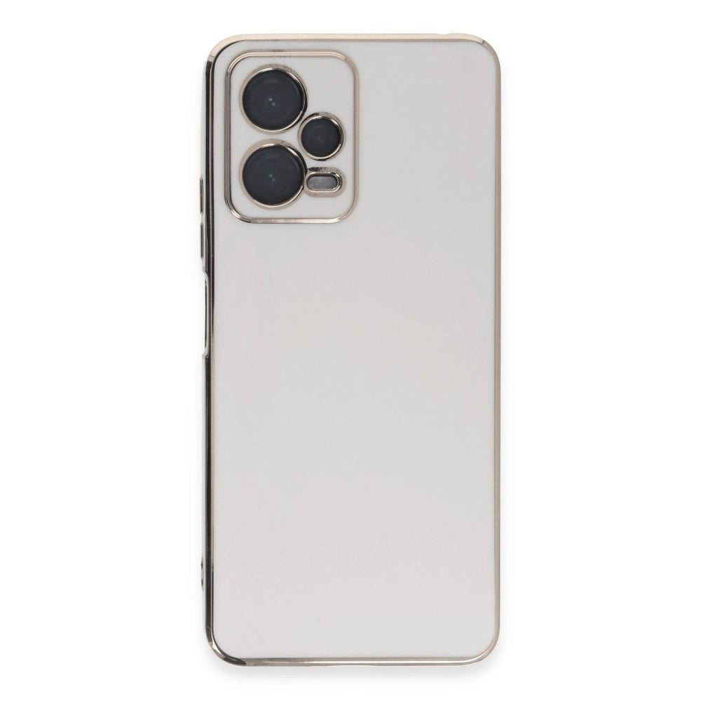 Xiaomi Poco X5 5g Kılıf Volet Silikon - Beyaz
