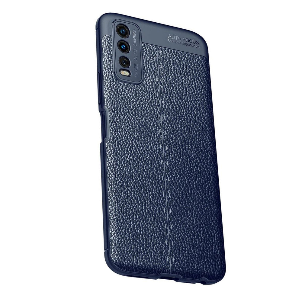 Vivo Y11s Kılıf Auto Focus Kapak - Lacivert