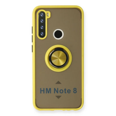 Xiaomi Redmi Note 8 Kılıf Montreal Yüzüklü Silikon Kapak