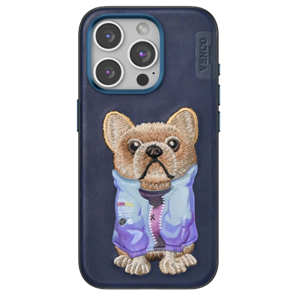 Venco Apple İphone 15 Pro Max Cute Desenli Kapak - Lacivert