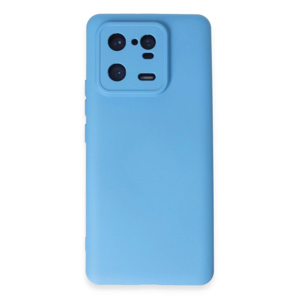 Xiaomi Mi 13 Pro Kılıf Nano İçi Kadife Silikon - Mavi