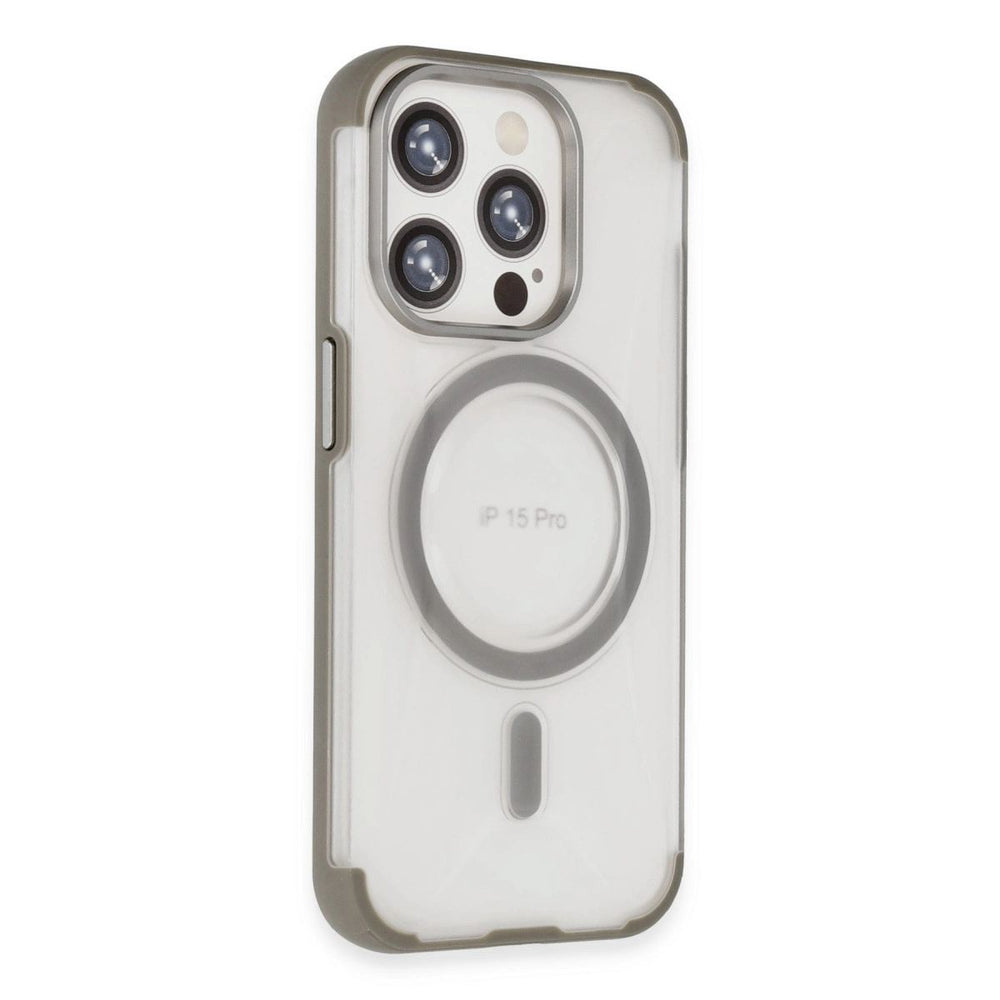 Joko Apple İphone 15 Pro Hilton Magsafe Kapak - Titan Gri