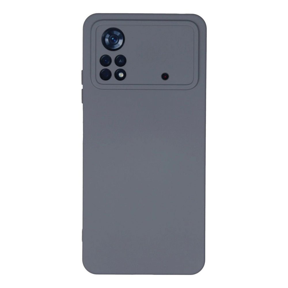 Xiaomi Poco X4 Pro 5g Kılıf Nano İçi Kadife Silikon - Gri